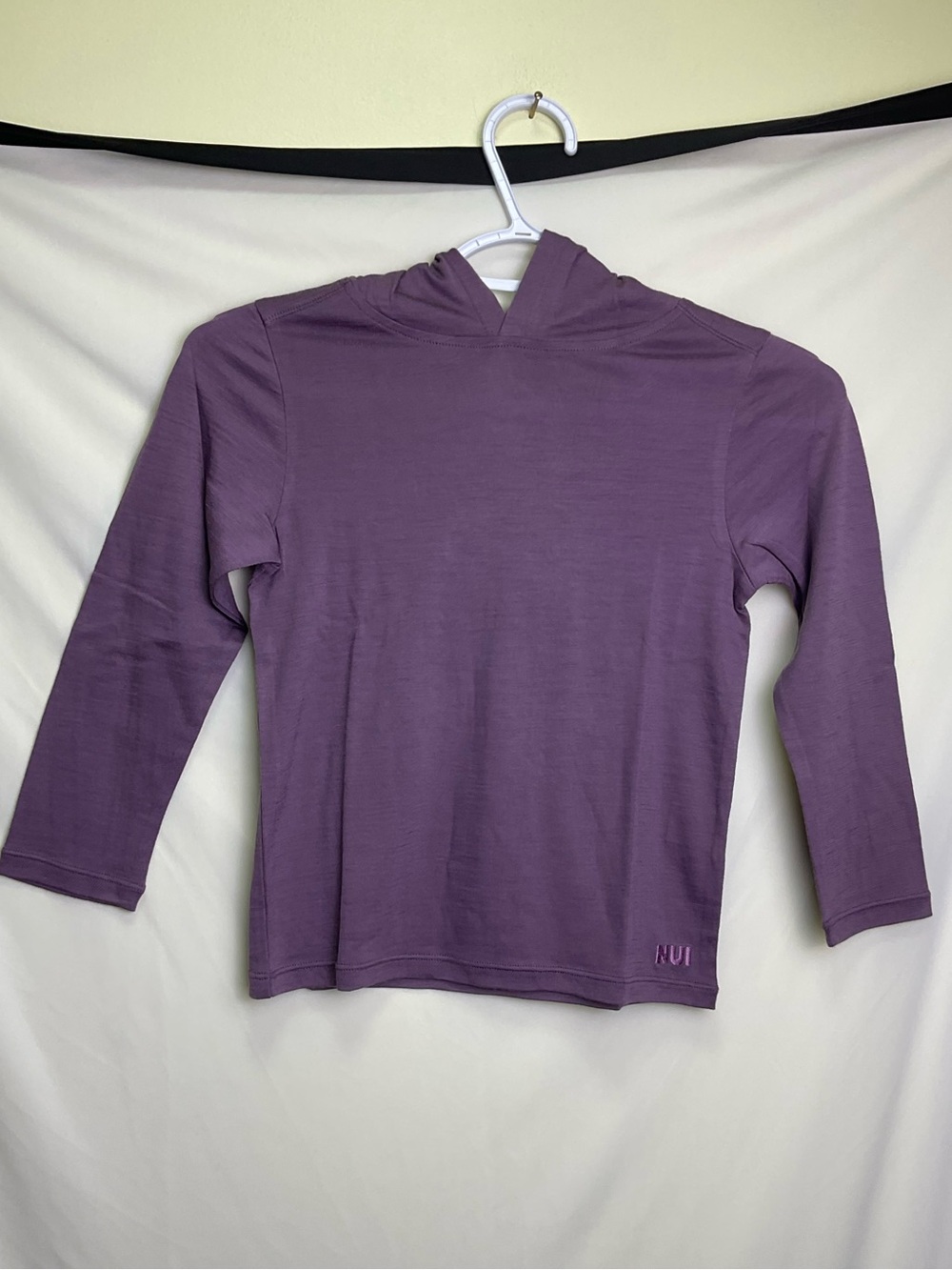 Nui Kids' Purple Hooded Pullover